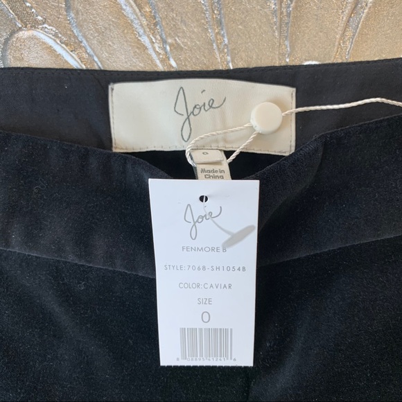Joie Caviar Velvet Dress Shorts ~NWT - Picture 2 of 6